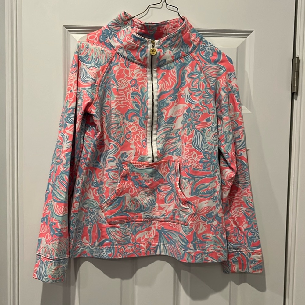 GUC Lily, Politzer, half zip with front pocket size small